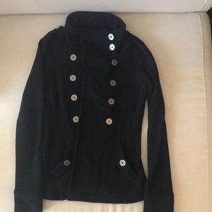 Black military jacket